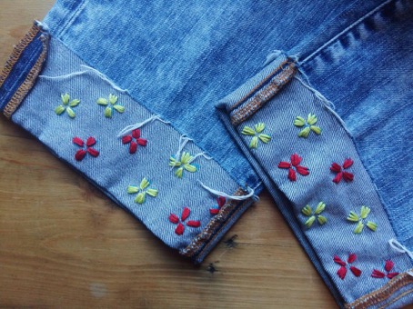 embroidered-denim-diy FINISHED