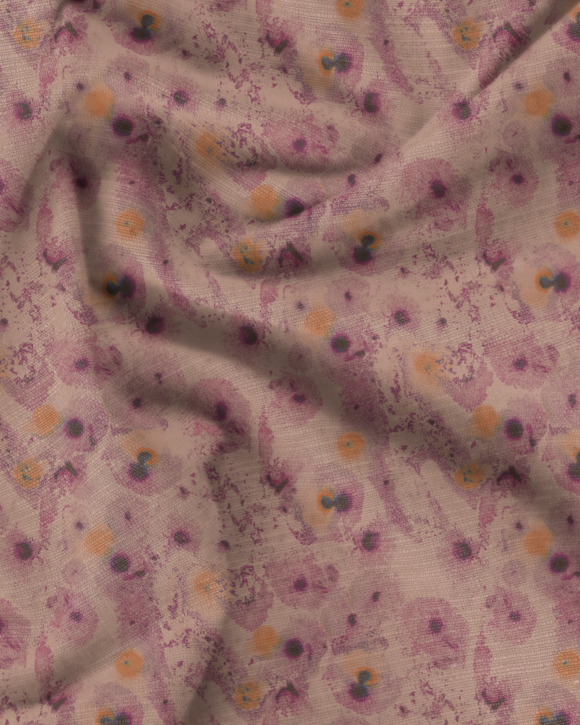 selene sunrise ink printed linen union