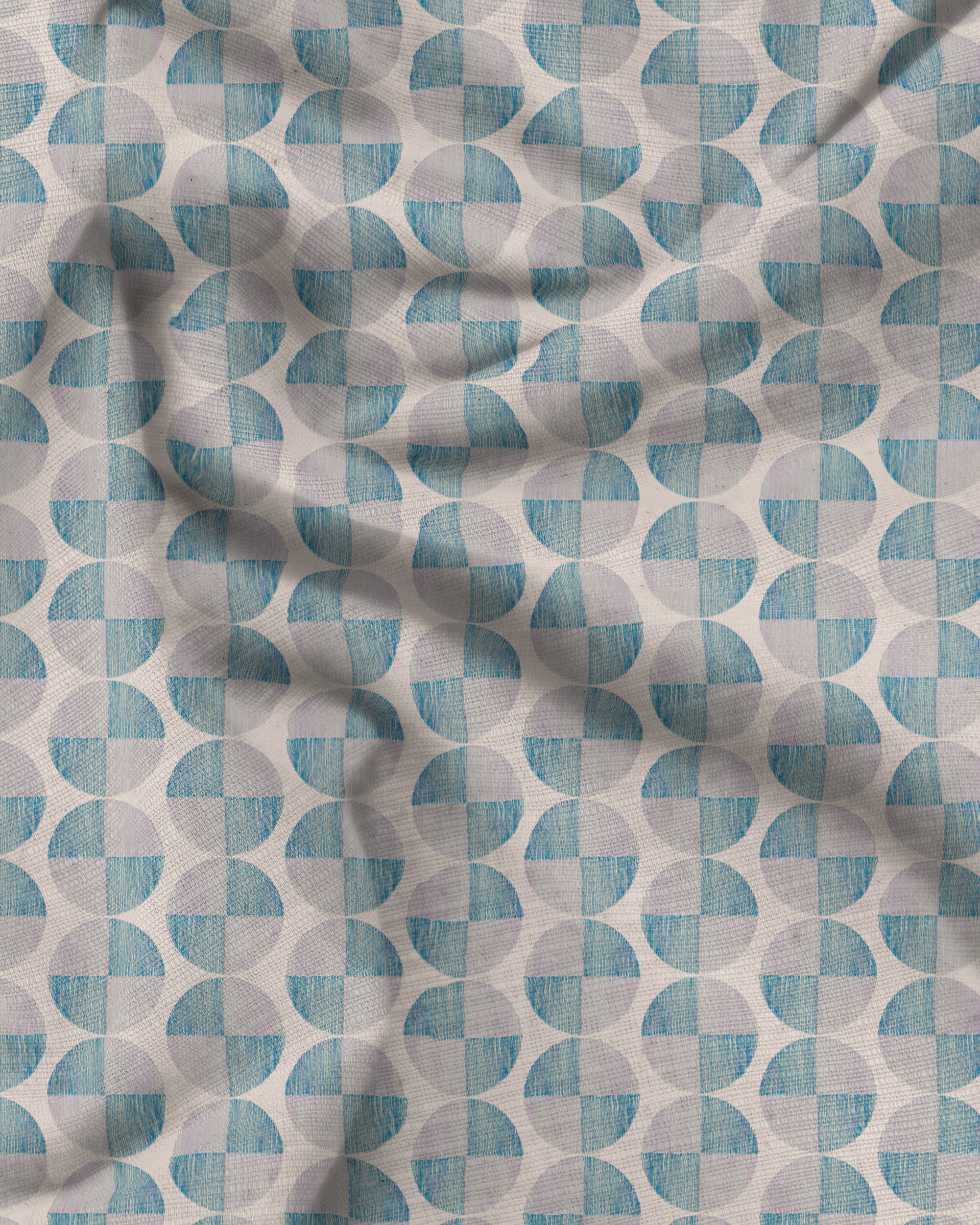 Elysia-Bluegrey-cotton linen Fabric