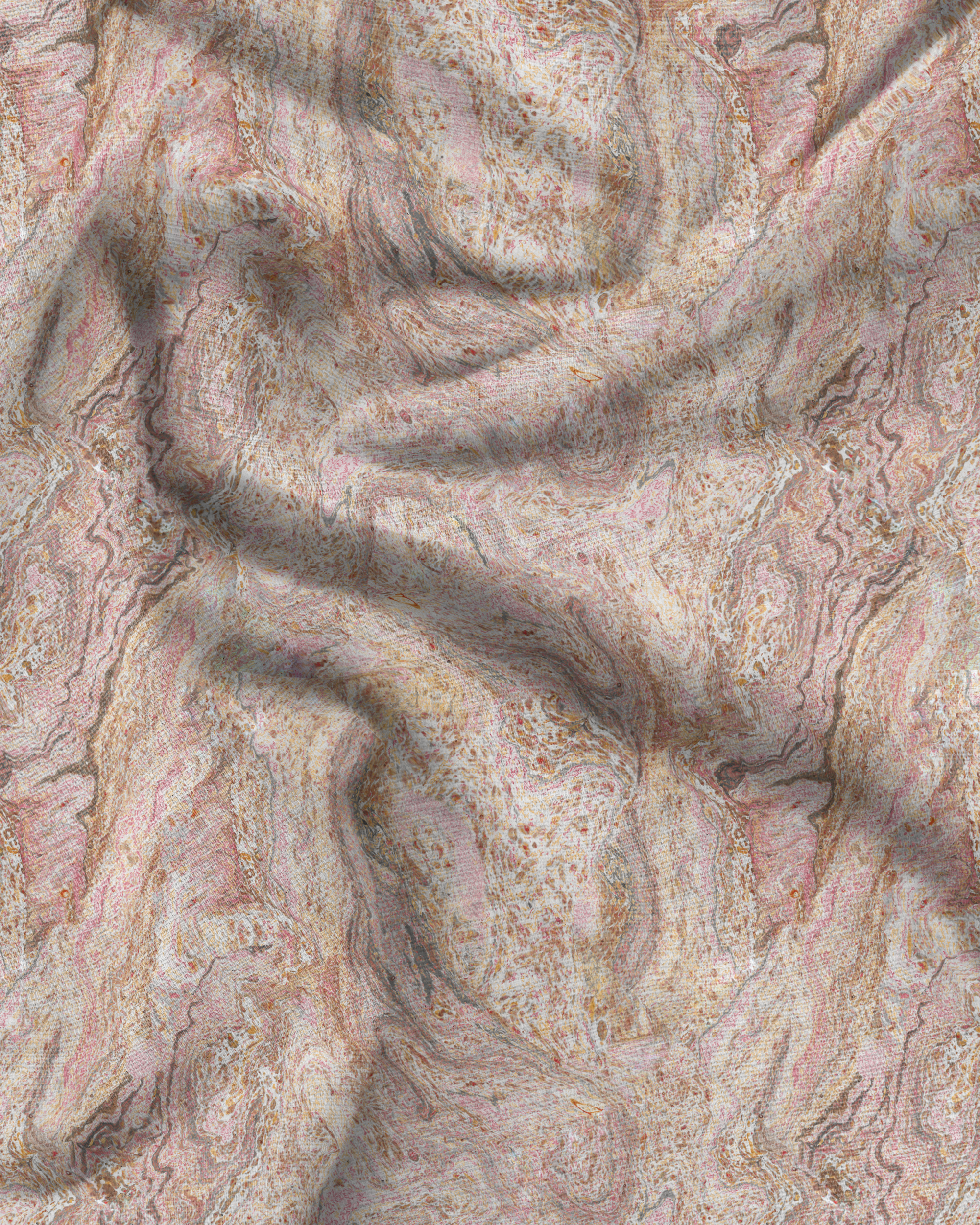 Marmari-Stone- Cotton Linen Fabric